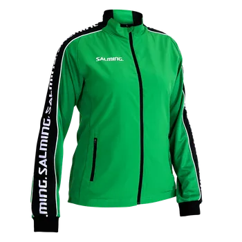 Pánská mikina SALMING Delta Jacket Women Green S - Zelená/S