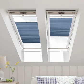 Roleta FOA Plisé roleta na střešní okna Stínicí, Světle modrá, P 10796 , 20 x 70 cm