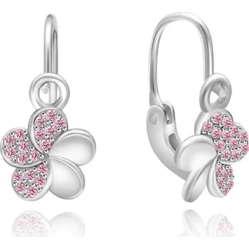 Náušnice Olivie Stříbrné náušničky pro miminko 5175 Ag 925; ≤1,7 g.