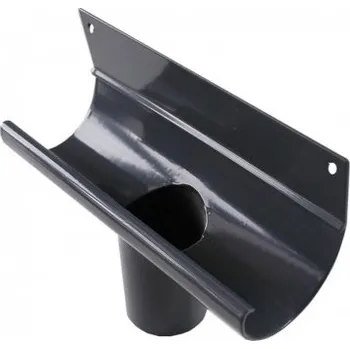 okap Balkonový ŽLAB OKAP PROFI - vypouštěcí žlabový kotlík (Hliníkový vypouštěcií kotlík, průměr odtokové nálevky 40 mm)