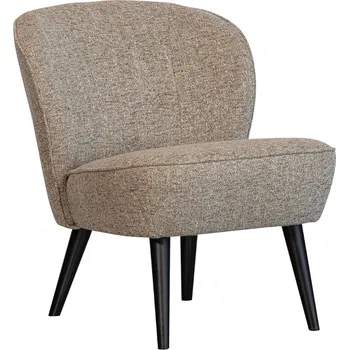 Křeslo WOOOD Šedohnědé látkové křeslo Norma