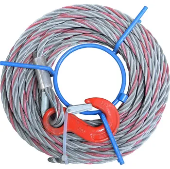 Tažné lano Tažné lano 16,0 mm / 20 m, 162dr. s hákem