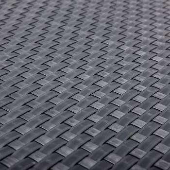 Příslušenství pro plot Umělý ratan - ocelově šedá, balení 1x20m (Ratanová rohož z technoratanu -balení 20m)