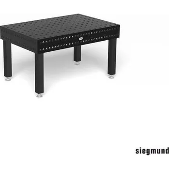 Dílenský stůl SIEGMUND [280035.P] Svařovací stůl Professional 750 - 1500×1000×200, Plasmanitridovaný, 4 × Noha - základní 650
