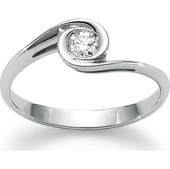 Prsten Zlatý prsten s diamantem LID3208009G7