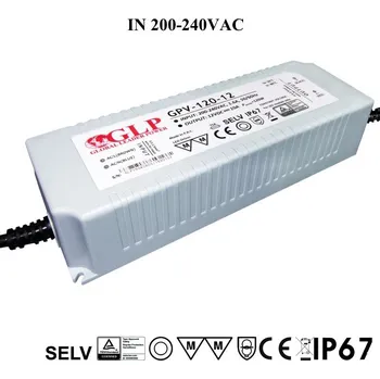 GLP GPV, 120W LED zdroj GPV-120-12, 10A, 12V
