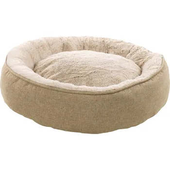 Pelíšek pro psa Flamingo Isidoor Kulatý pelíšek Béžová 50cm