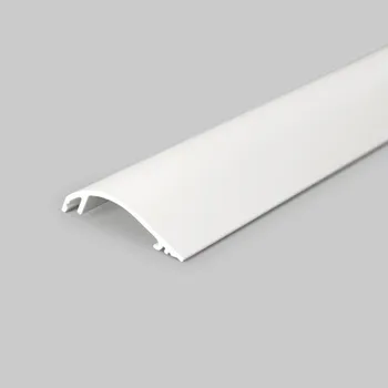 Nábytkové kování Profil WIRELI WAY10 vnější kryt bílý lak, 2m (metráž)