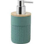 Gedy THEA dávkovač mýdla na postavení, zelená/bambus TH8047