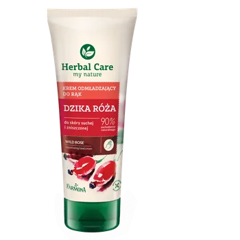 Péče o ruce Herbal Care Wild Rose omlazující krém na ruce z divoké růže 100 ml