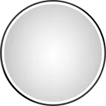 Desire kulaté zrcadlo s LED 55 cm černé