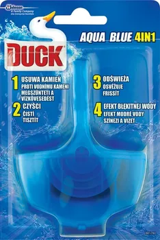 Čisticí prostředek na WC Duck Aqua Blue 4v1 WC závěs 40 g