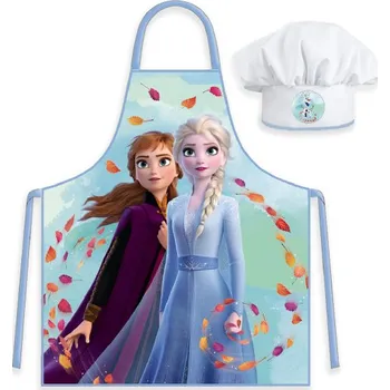 Kuchyňská zástěra Dětská zástěra s čepicí Frozen - Leafs