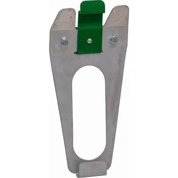 Držák Calfotel Solid na napájecí kbelík pro telata, se záklapkou proti vyhození Varianta: se záklapkou proti vyhození