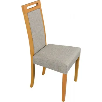 Drewmix dřevěná čalouněná jídelní židle z masivu Roma 5 drewmi