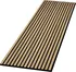 Obklad ALFIstyle Akustický panel AK003 hnědý dub 2440 x 605 x 21 mm