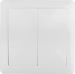 Solight vypínač Slim č. 5 sériový - lustrový, bílý 5B106