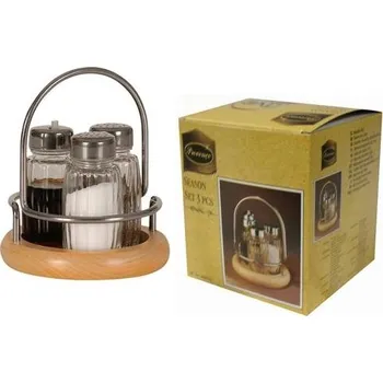 Kořenka President ochucovací sada 40 ml 3 ks + stojan