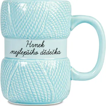 Pletený hrnek - Dědeček