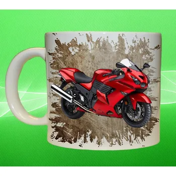 hrnek Kawasaki Ninja ZX I 75ml (hrneček s motorkou)