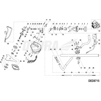Tlumič hluku DEDRA XDED8715.S19