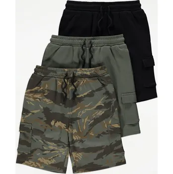 Chlapecké kraťasy GEORGE CHLAPECKÉ KRAŤASY "SOIL" Barva: khaki, Velikost: 9-10 let (140)