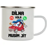 Plecháček - Dílna volá, musím jít.