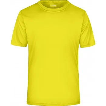 Daiber Pánské žerzejové sportovní tričko JN 358 Velikost: 3XL, Barva: žlutá