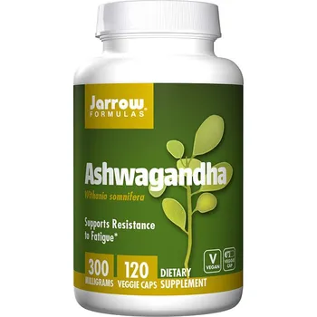 Zdraví Jarrow Formulas Ashwagandha 300 mg (120 Veggie Kapsla)