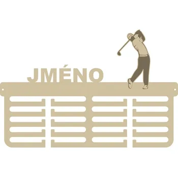 Věšák Věšák na medaile - Golf