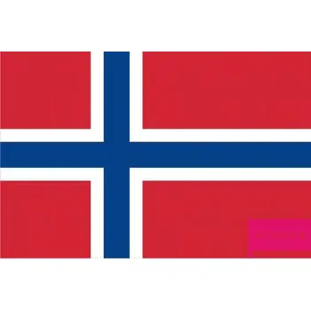 Vlajka Samolepka vlajky Norska Alerion