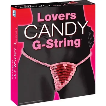 Dámské erotické prádlo Tanga z bonbónů Candy g-string