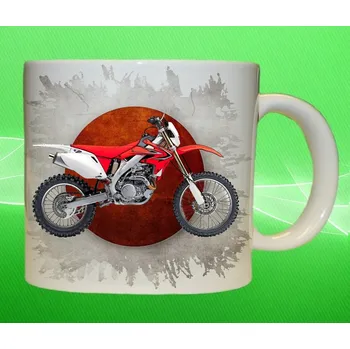 hrnek HONDA CRF 450X 75ml (hrneček s motorkou)