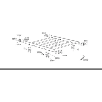 vozík za kolo Thule fastening bracket 30277