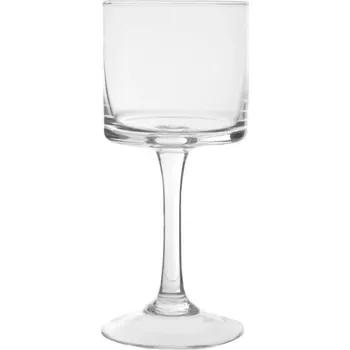 Svícen Svícen sklo pr.10V35cm čirá