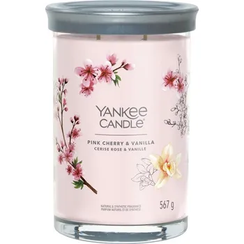 Svíčka Yankee Candle Signature Pink Cherry & Vanilla