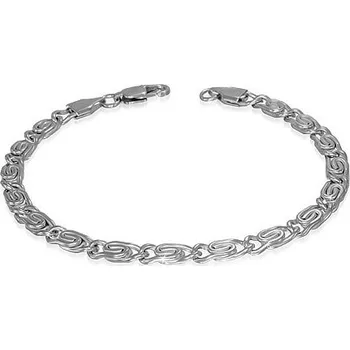 Náramek Ocelový náramek šnek