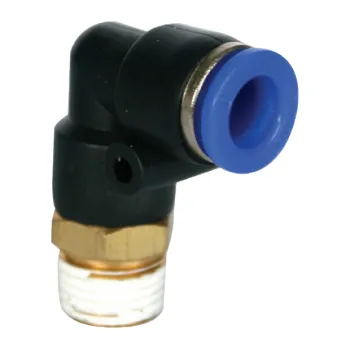 Kompresor Pneumatická nástrčná L spojka 8mm s vnějším závitem R1/8 PL-188