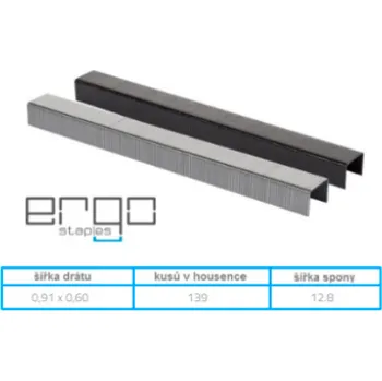 Průmyslová sponka Spona NEREZ 380/08N ZN PR (338/08) sponky do sponkovačky spona inox