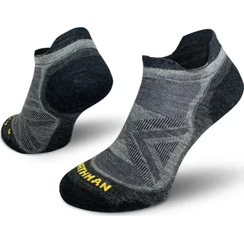 Pánské ponožky Northman Běžecké antibakteriální ponožky Run Merino PRO Low Velikost: 45-47 Světle šedé