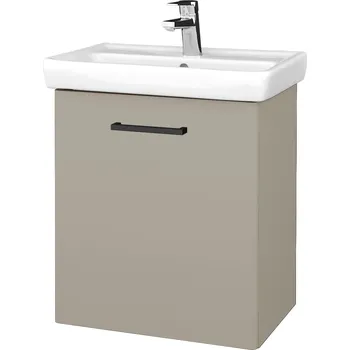 Koupelnový nábytek Dřevojas Koupelnová skříňka DOOR SZD 55 - M05 Béžová mat / Úchytka T06 / M05 Béžová mat / Levé