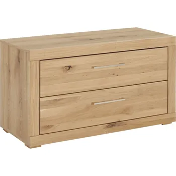 Lavice do předsíně divoký DUB masiv - BERLIN BERLIN-G02-2