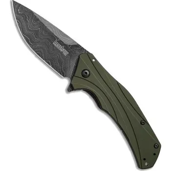 Kershaw Knockout Damascus 1870OLDAM