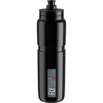 ELITE láhev FLY 20' černá/šedé logo, 950 ml