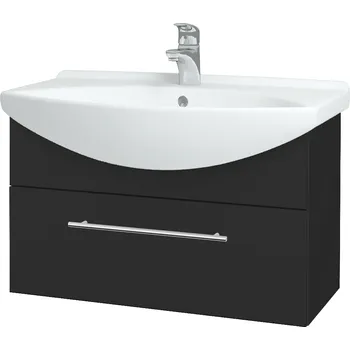 Koupelnový nábytek Dřevojas Koupelnová skříňka TAKE IT SZZ 75 - N03 Graphite / Úchytka T02 / N03 Graphite