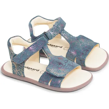Dětská sportovní obuv BUNDGAARD BAREFOOT dětské letní sandálky - Roxanne II Teal Blossom Velikost: 28