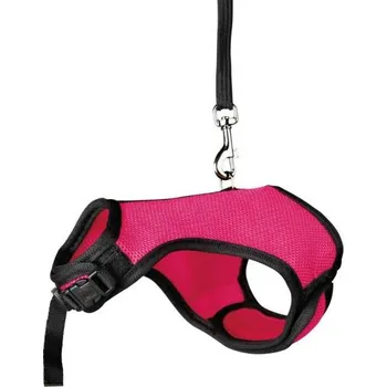 postroj pro malé zvíře Postroj VESTA s vodítkem pro zakrslého králíka 25-32cm/1,2m