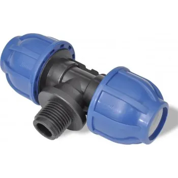 Fitinka GEORG FISCHER iJOINT Polypropylenový T-kus 90°, 32x3/4", vnější závit 158-400-207 free_store_pickup