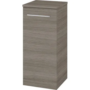 Koupelnový nábytek Dřevojas Nízká skříňka DOS SND 35 - D03 Cafe / Úchytka T04 / D03 Cafe / Levé