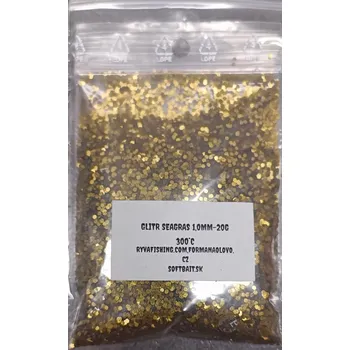 RYVALURES-GLITR DO GUMOVÝCH NÁSTRAH SEEGRAS 20G-1,0MM